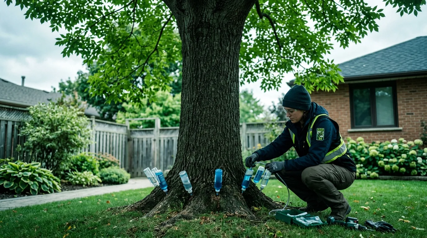Emerald Ash Borer Treatment vs Removal: The Honest Cost Math