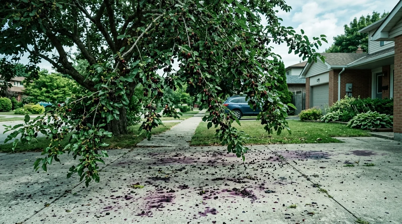 Mulberry Trees in Windsor: Why Homeowners Want Them Gone