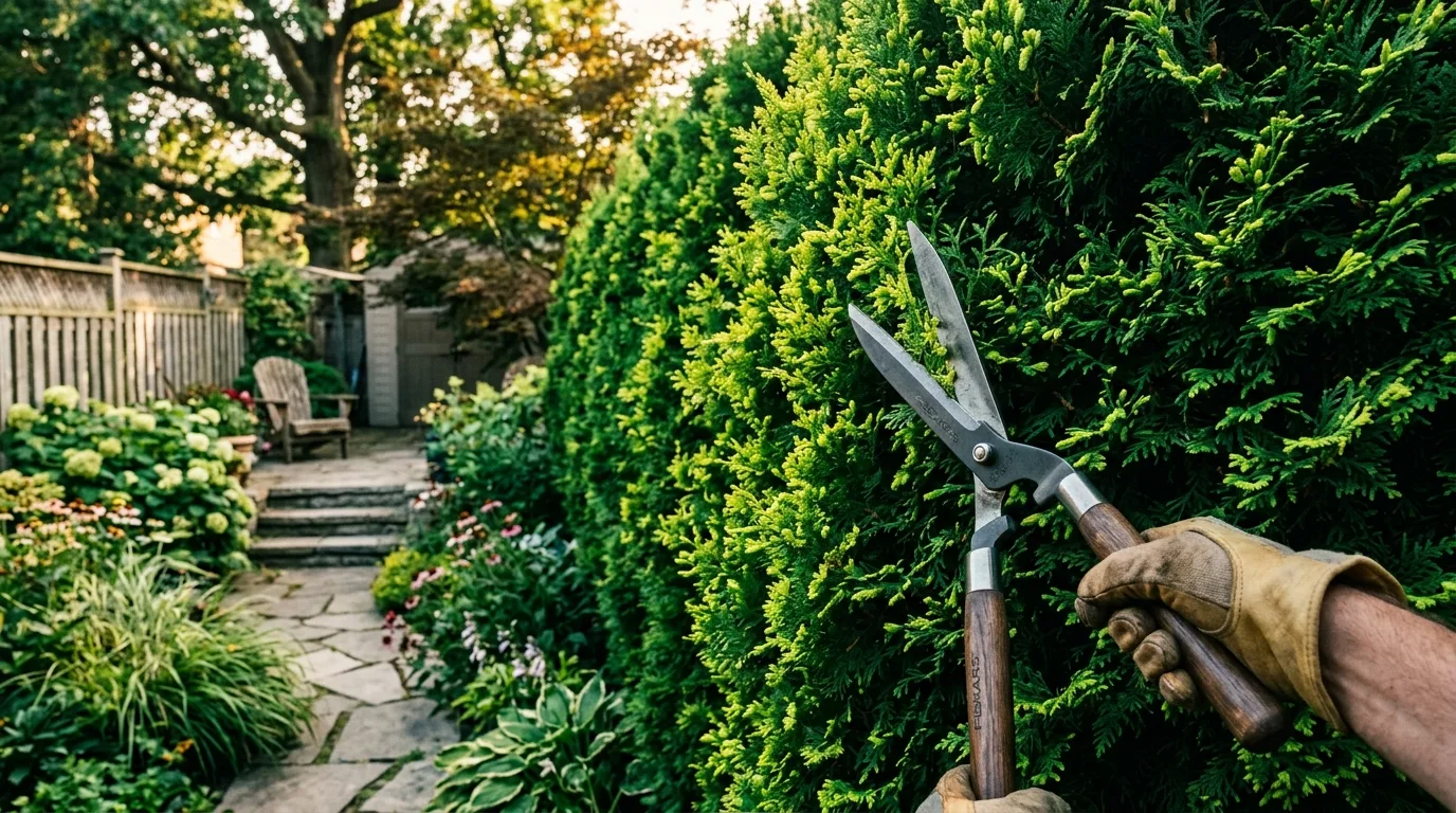 When to Trim a Cedar Hedge in Southwestern Ontario